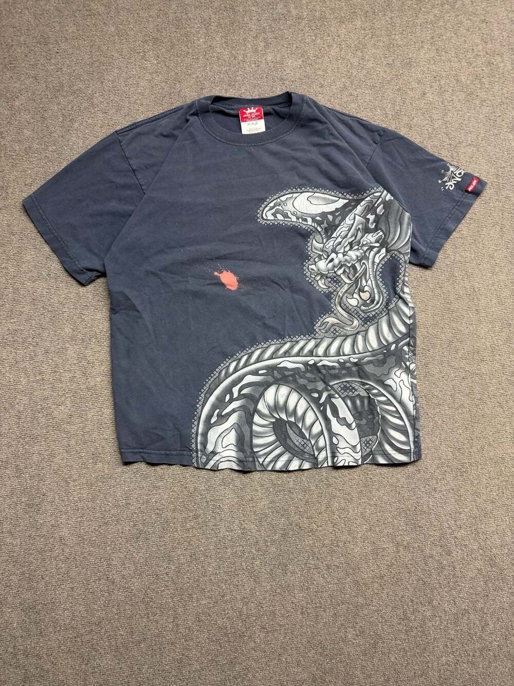 JNCO Dragon Graphic T-Shirt Size XL Vintage Y2K